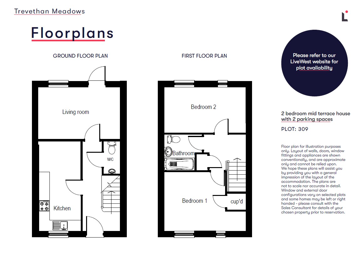 Trevethan Meadows Floor Plan Plot 309