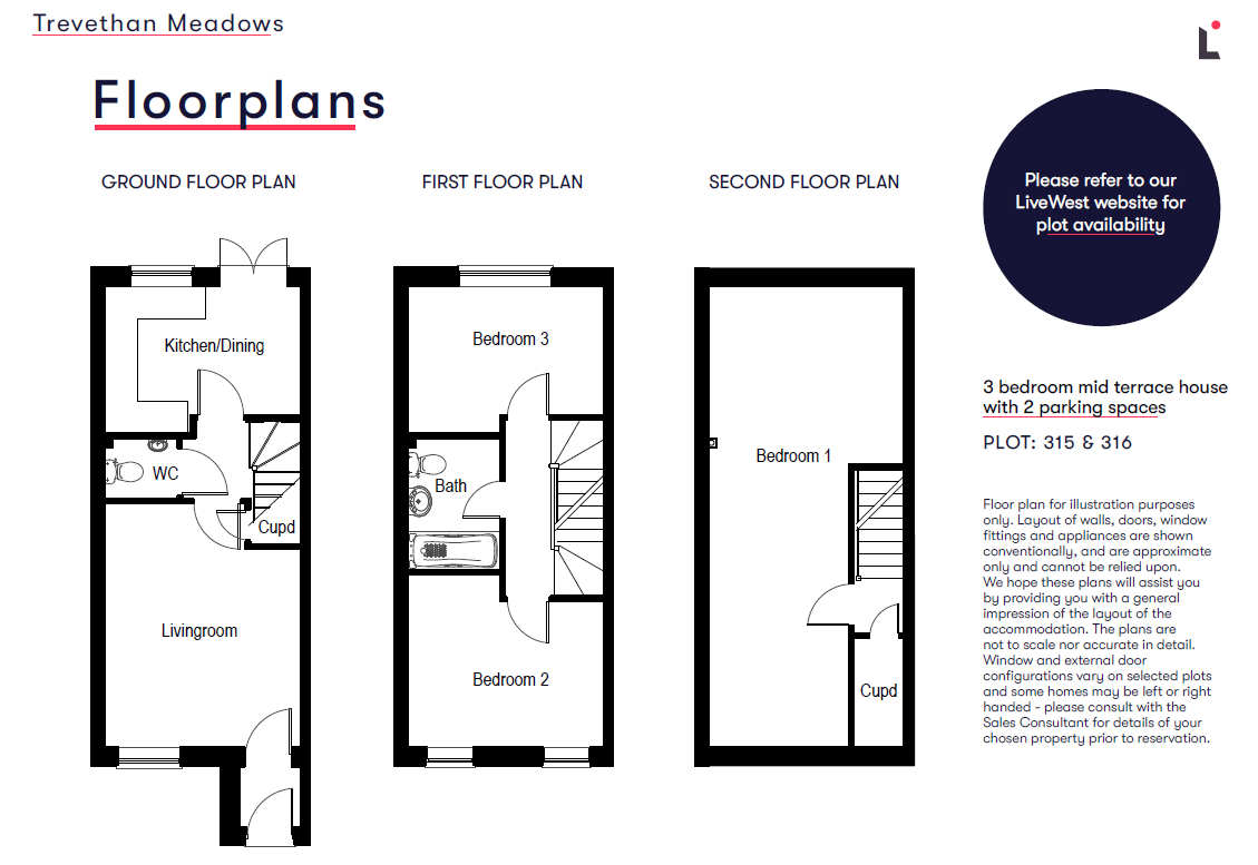 Trevethan Meadows Floor Plan Plot 315