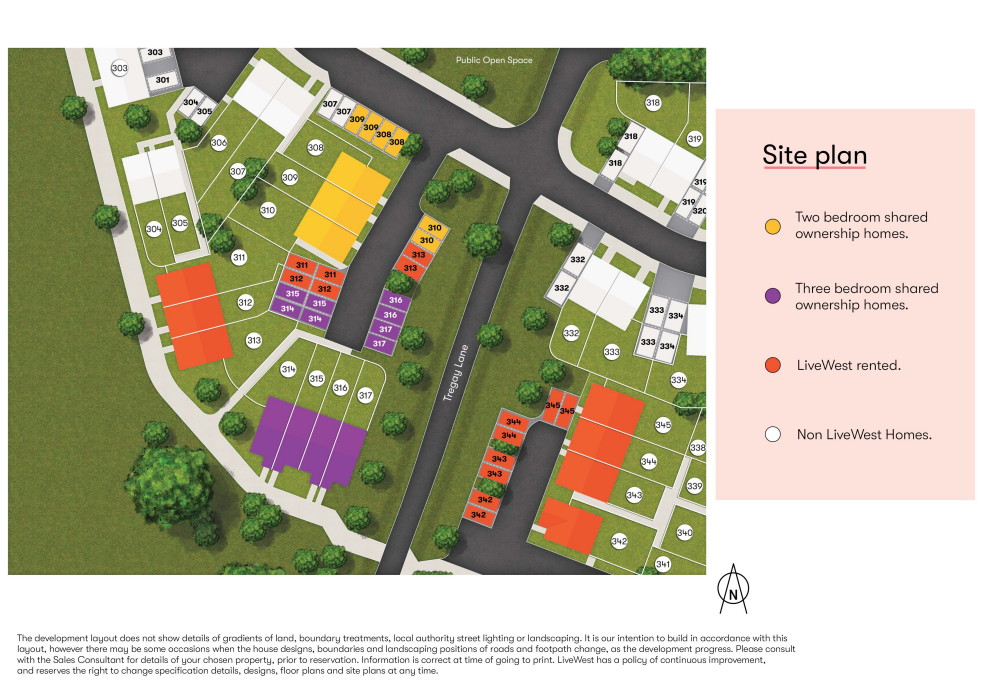 Trevethan Meadows Site Plan