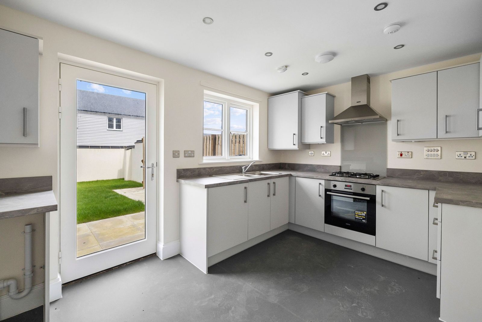 Plot 126 Nansledan kitchen new build home 