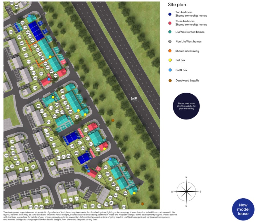 Westminster Walk site plan 