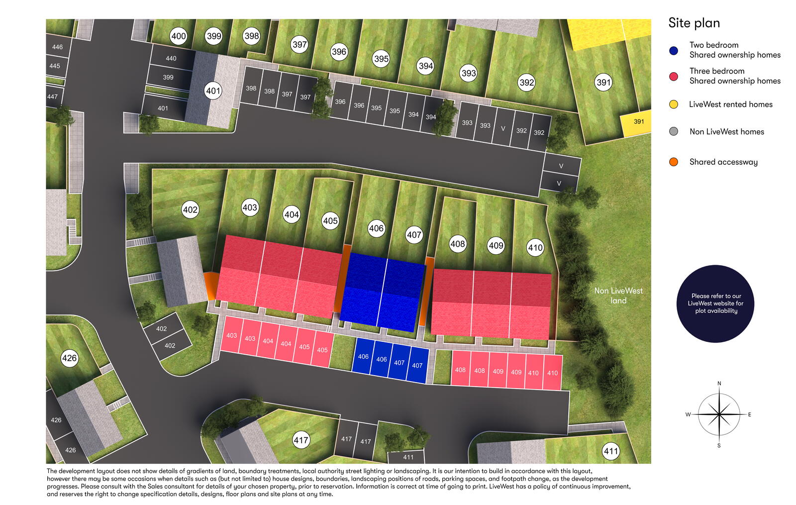 Higher Trewhiddle Site Plan
