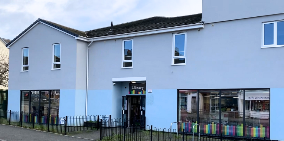 Our new development and library at St Budeaux, Plymouth.