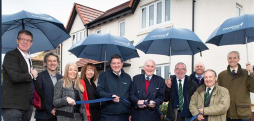 Show home opening marks a new community of homes in East Devon