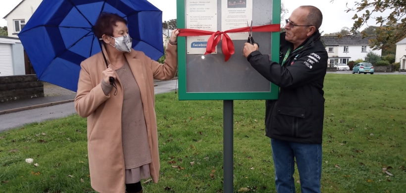 Tavistock noticeboards