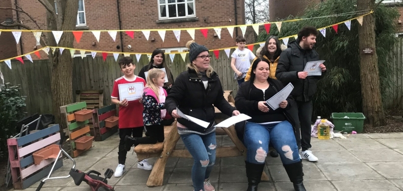 Massingham Park community bench 