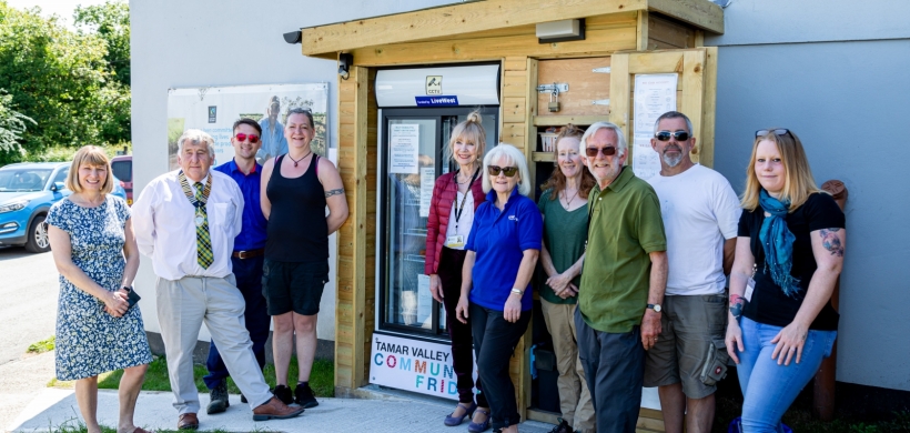 Tamar Valley community fridge official launch