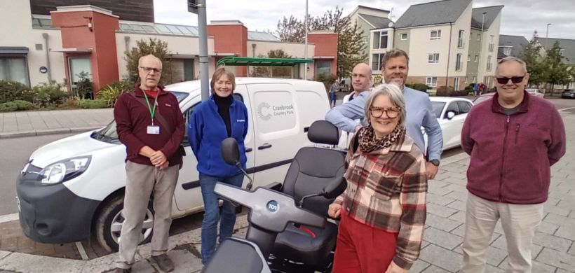 Mobility scooter group