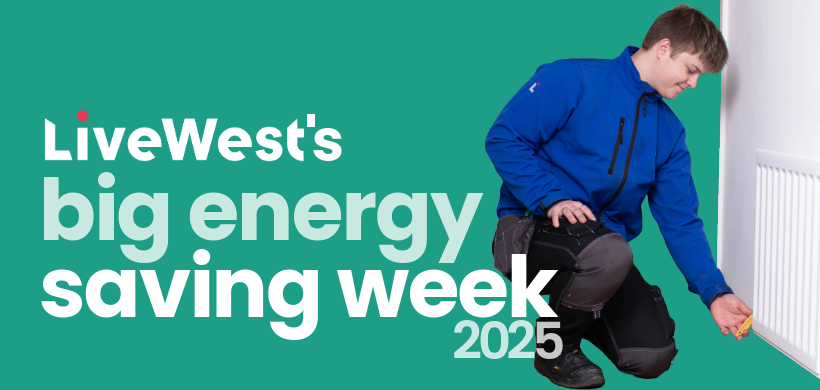 LiveWest's big energy saving week graphic