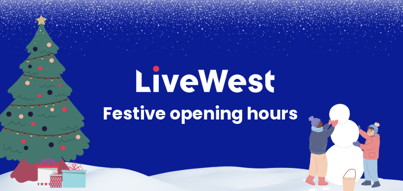 LiveWest festive opening hours asset