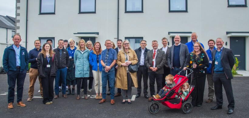 Celebration event for LiveWest development in Troon