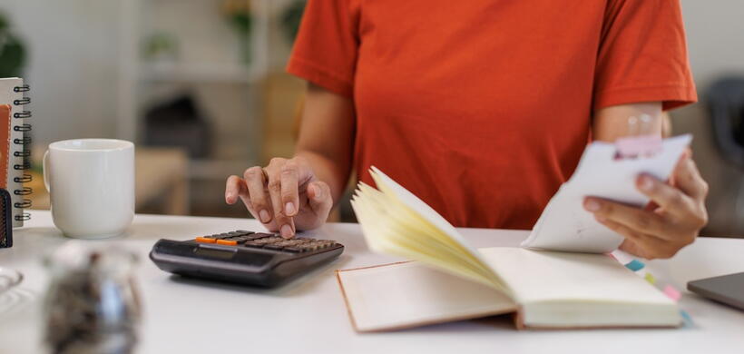 Shutterstock financial desk