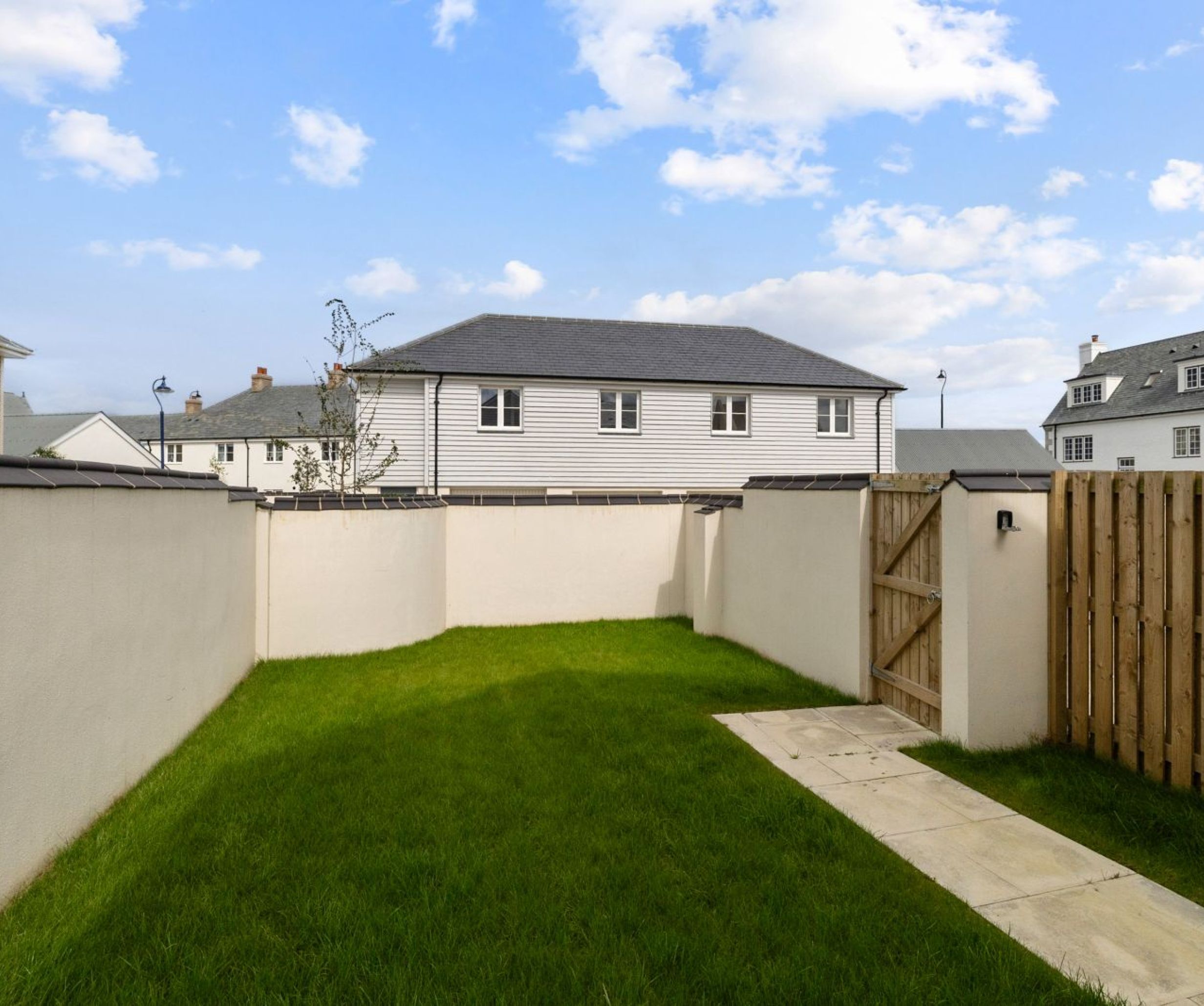 Plot 126 Nansledan garden new build home 