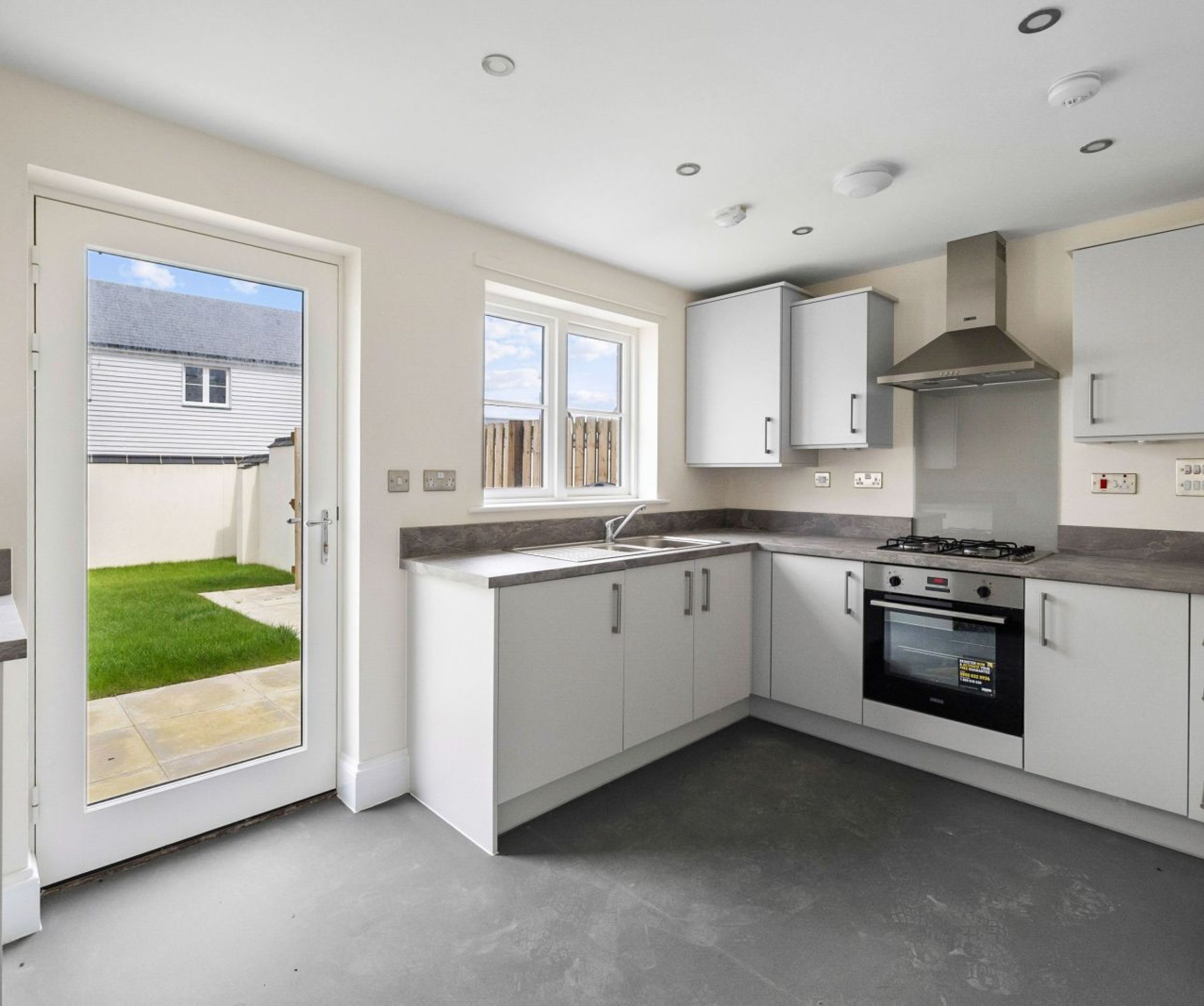 Plot 126 Nansledan kitchen new build home 