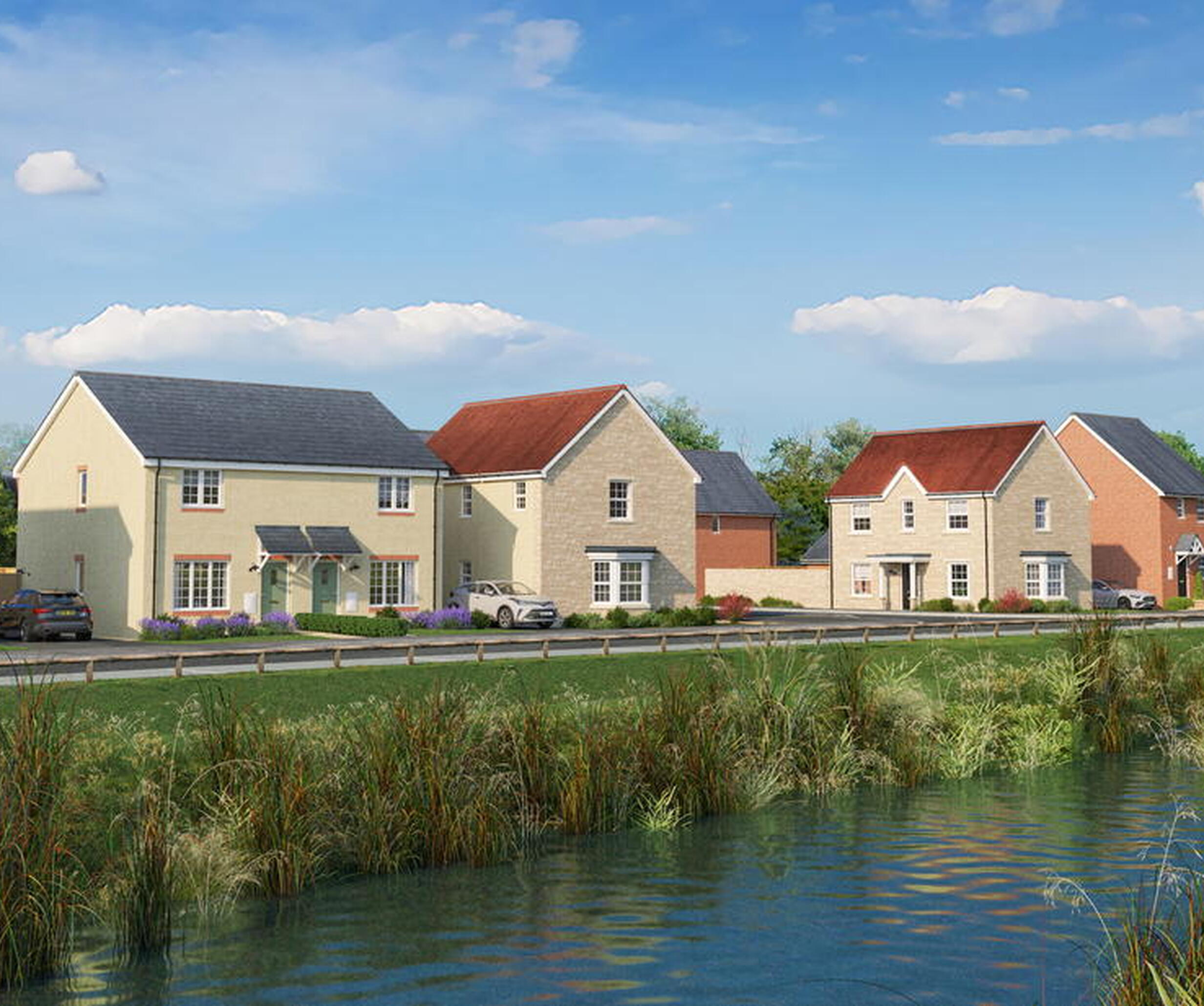 CGI of Neroche Meadows