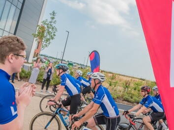 LiveWest cycle for charity