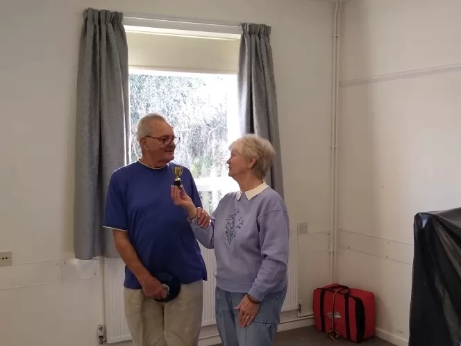Customers in Minehead