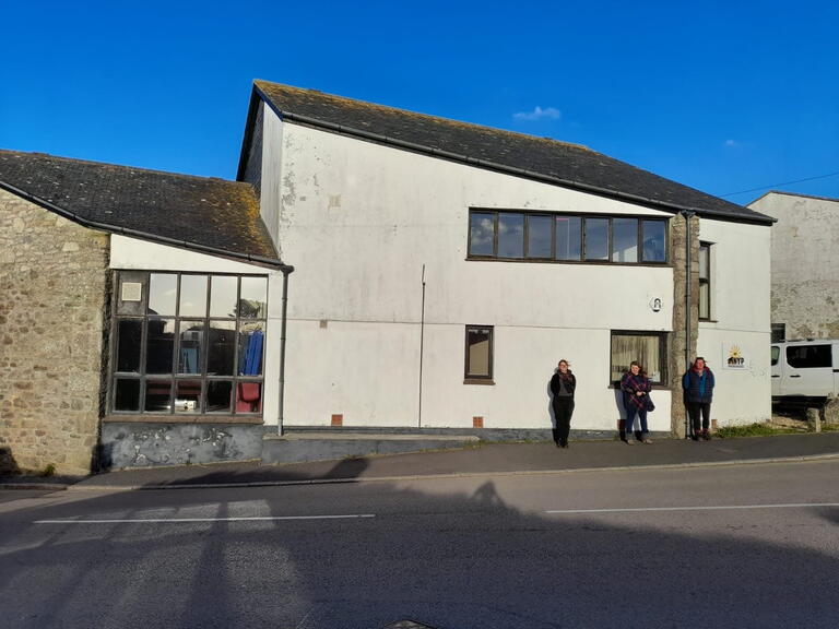 Youth workers at Nancherrow youth centre