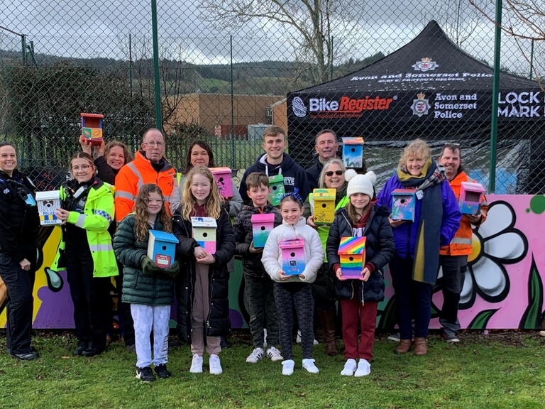 Seaward Way bird box event