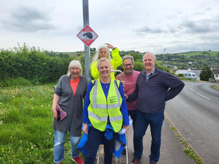 Bridgetown community comes together to protect Hedgehogs