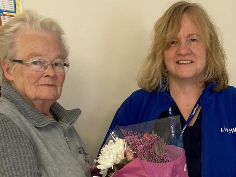 Maureen and Sally Hill