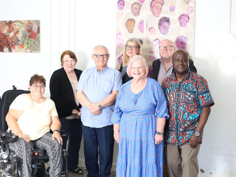 Members of the Stop Social Housing Stigma group.