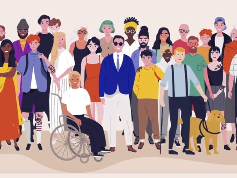 Illustrated LiveWest colleagues