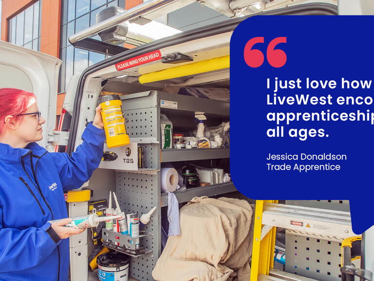 Jessica Donaldson talks about her experience as a trade apprentice.