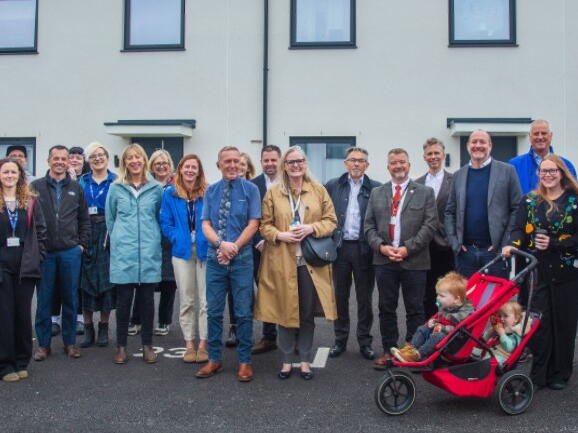 Celebration event for LiveWest development in Troon