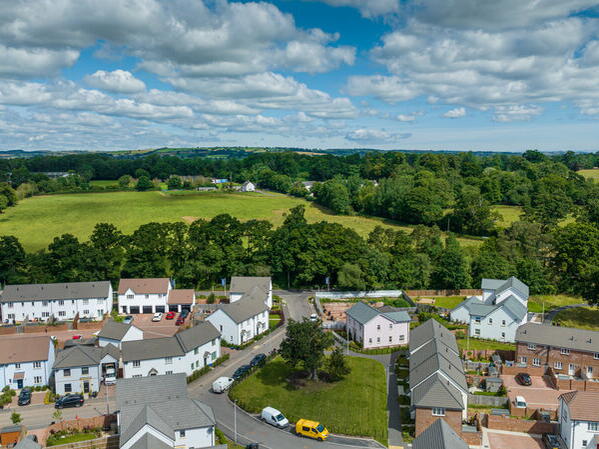 Our homes and green fields.