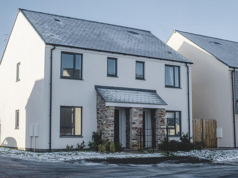 LiveWest home in winter
