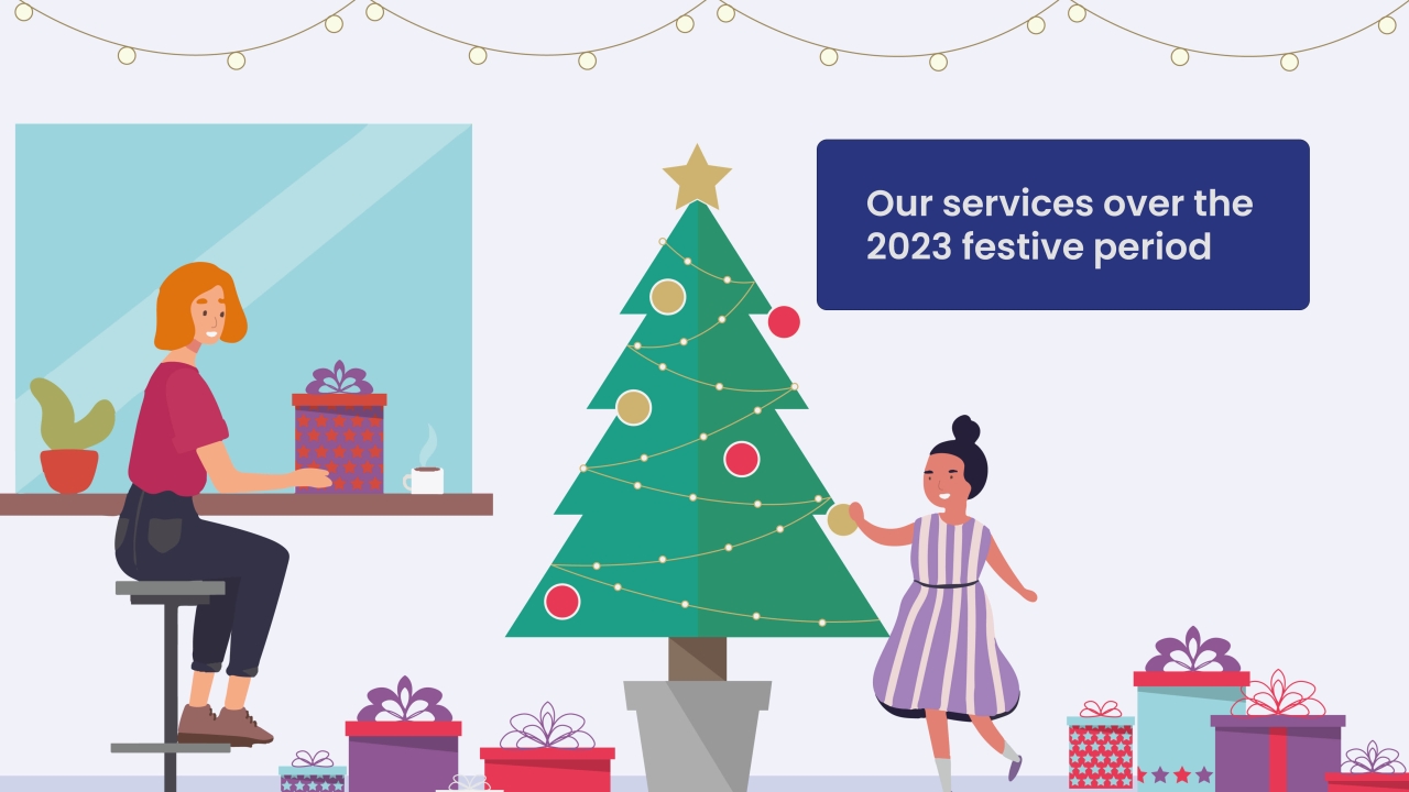 Our services over the 2023 festive period.