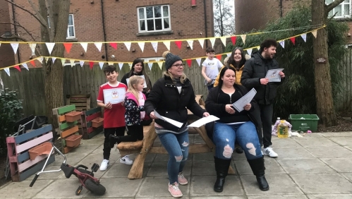 Massingham Park community bench 