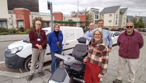 Mobility scooter group