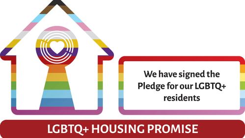 LGBTQ+ Housing Promise: We have signed the pledge for our LGBTQ+ residents.