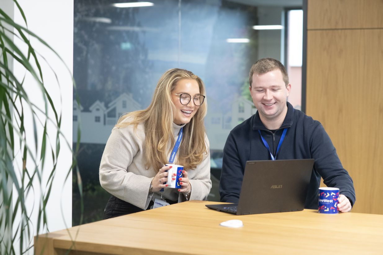 Two LiveWest colleagues